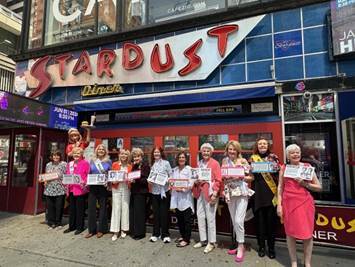Ellen's Stardust Diner in Times Square is hosting a special Miss Subways reunion this summer