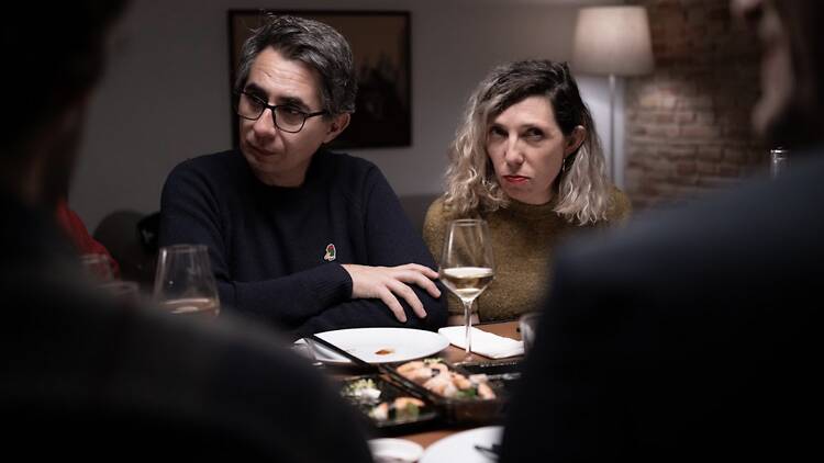 Berto Romero i Judit Martín a Pizza Movies Berto Romero i Judit Martín a Pizza Movies