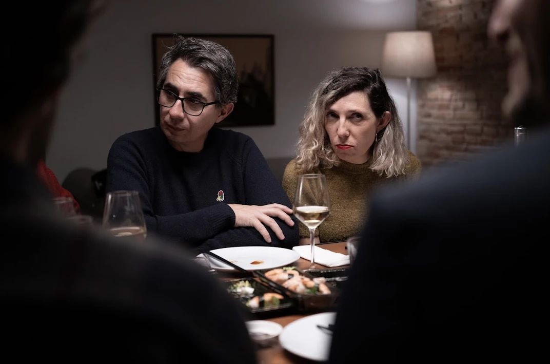 Berto Romero i Judit Mart&iacute;n a Pizza Movies