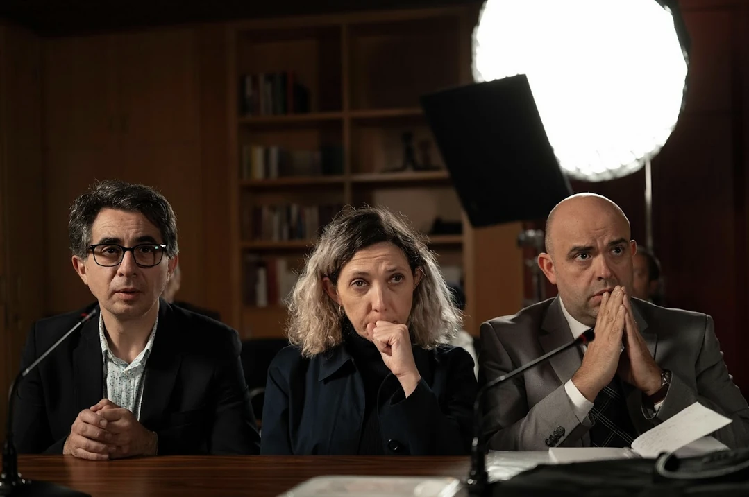 Berto Romero, Judit Mart&iacute;n i Jordi Soriano a 'Pizza Movies'