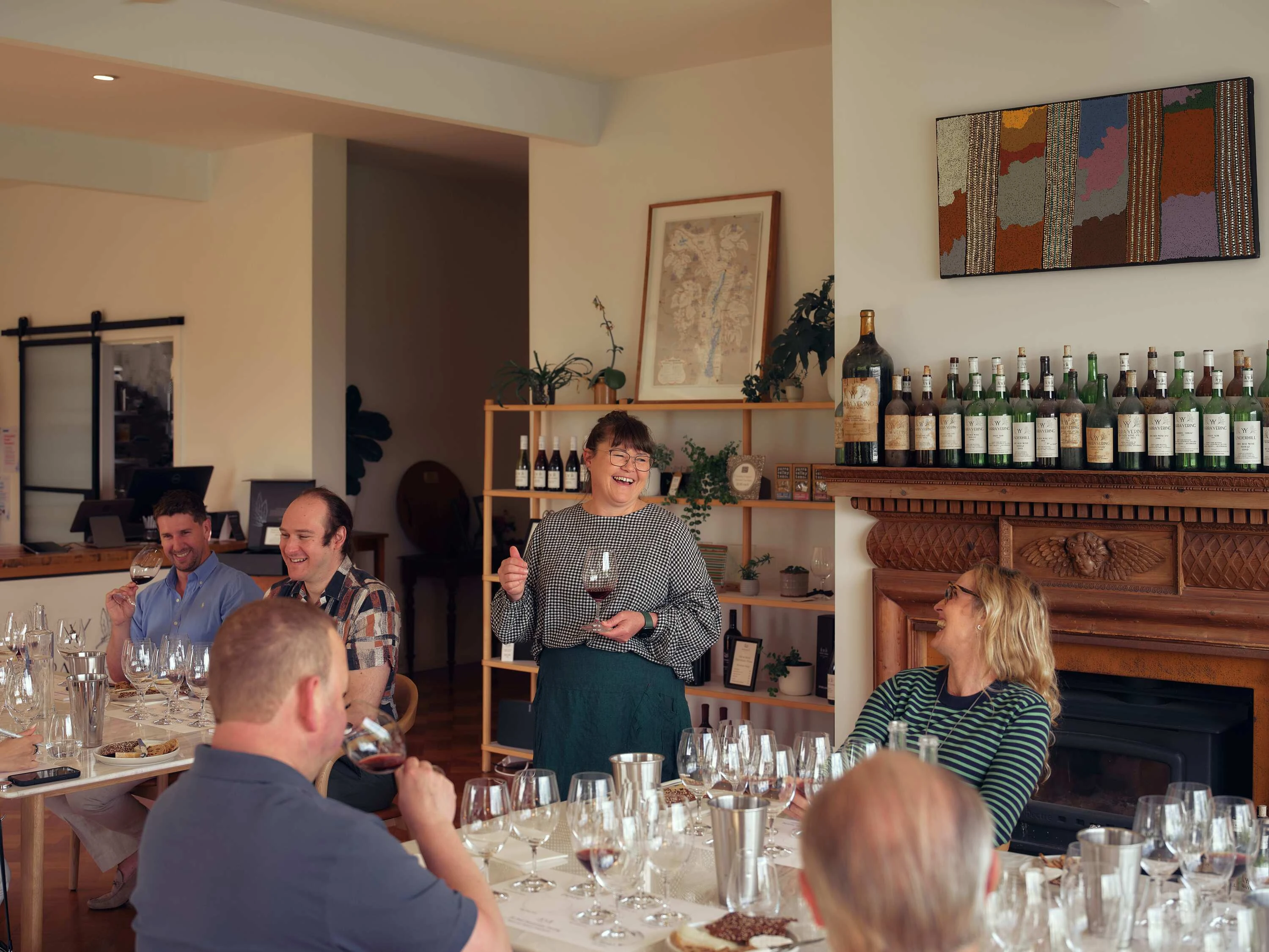 Winery tasting