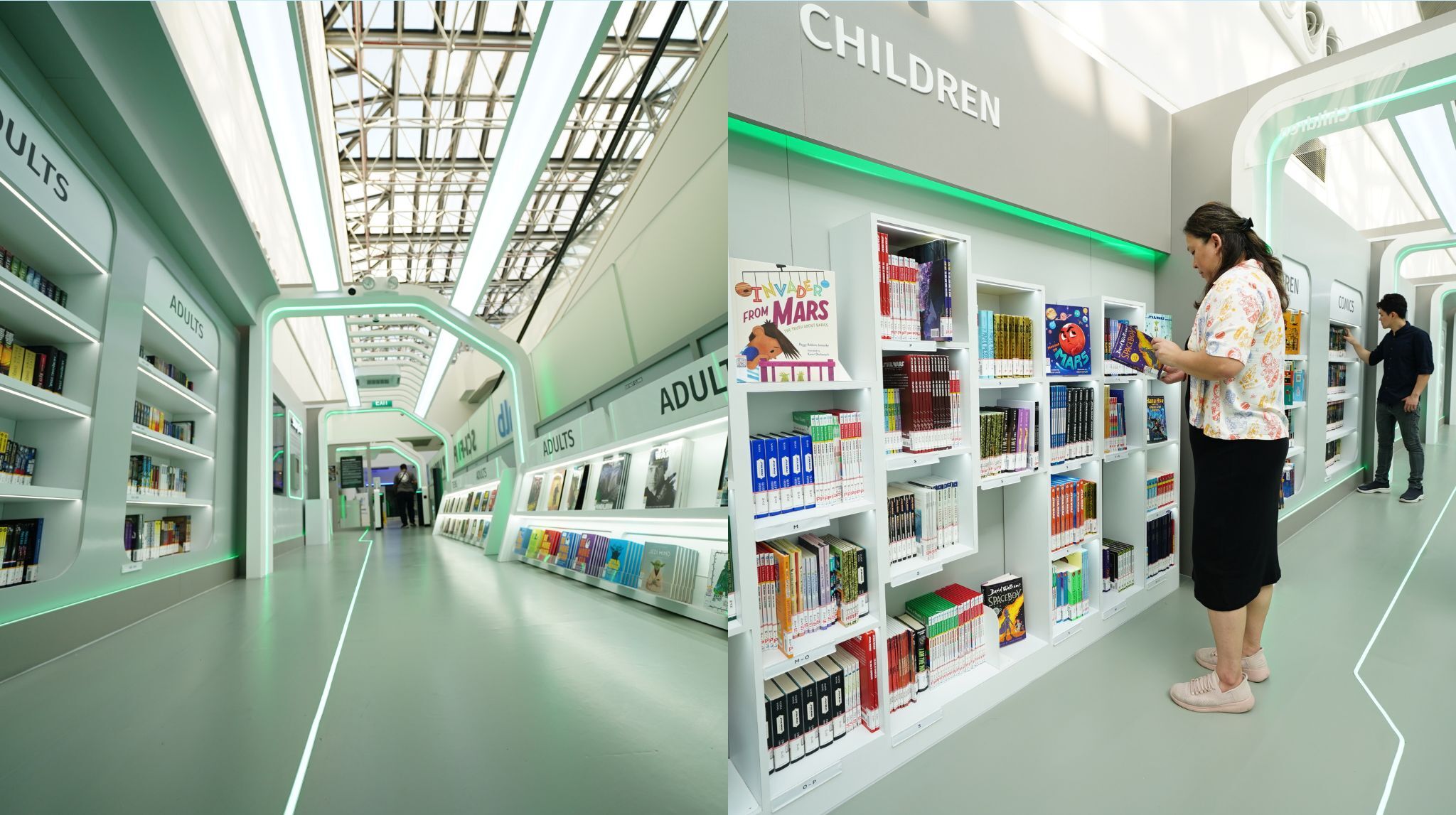 There’s a new sci-fi pop-up library at Parkway Parade with nearly 4,000 sci-fi titles