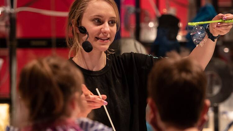 Get bubbly at the Science Museum