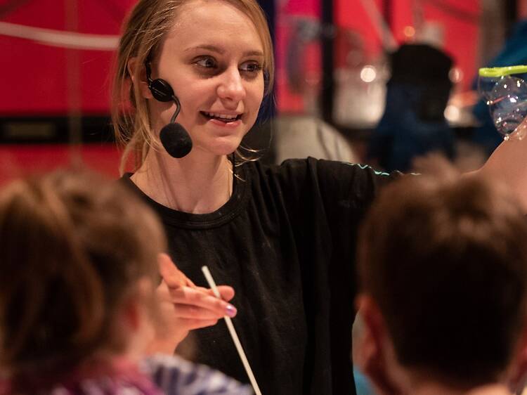 Get bubbly at the Science Museum
