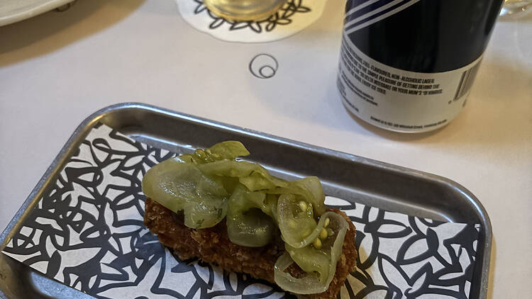 A croquette at Daphne.