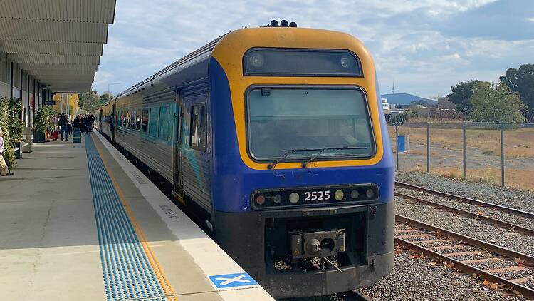 Terminated Xplorer at Canberra station
