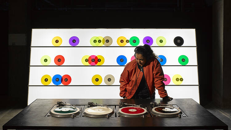 The Vinyl Factory: Reverb - Carsten Nicolai A DJ in front of decks