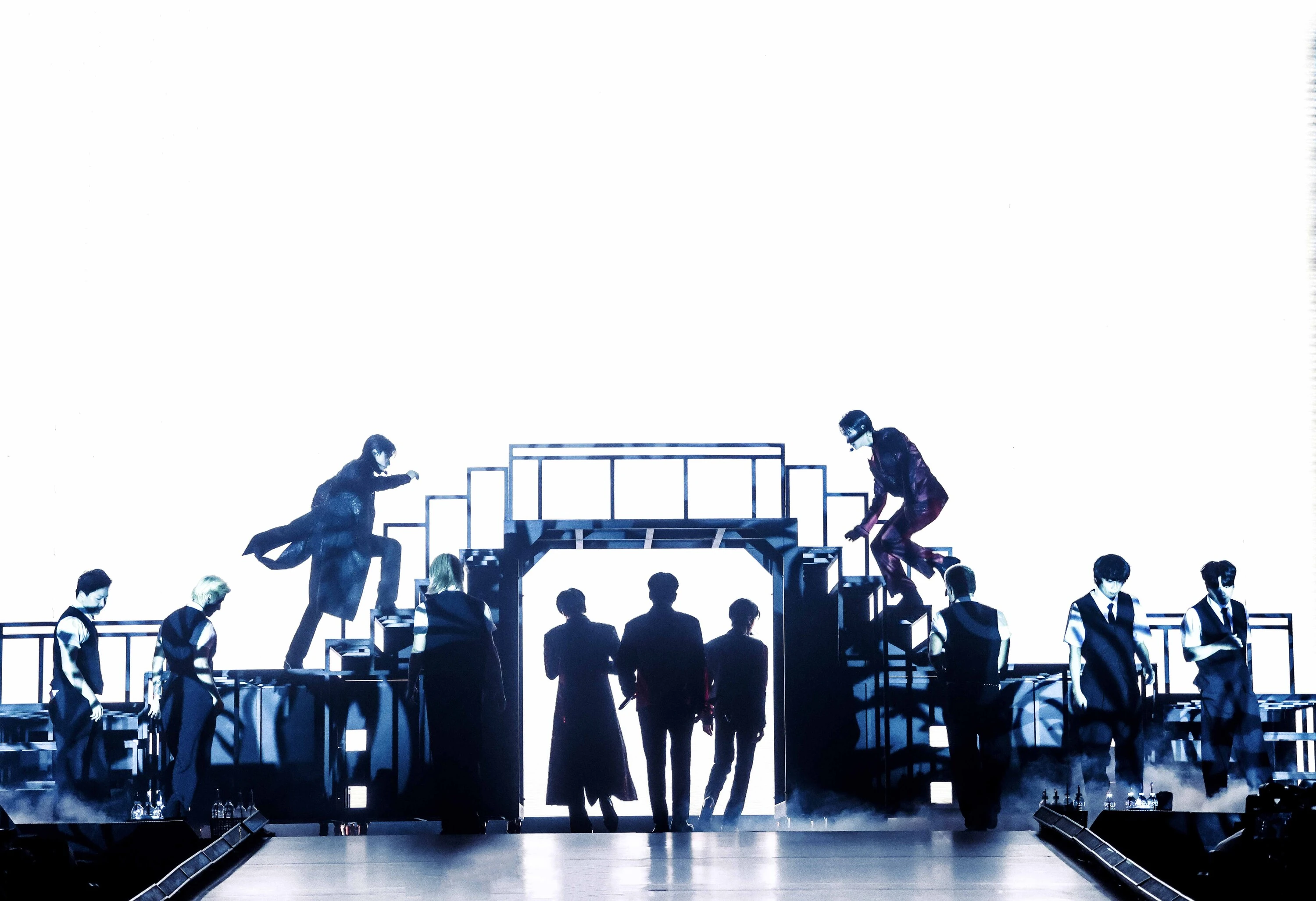 ATEEZ, K-pop group performing live
