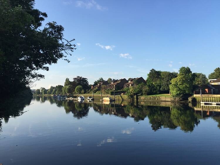 London’s first official open water swimming area in the River Thames is now open