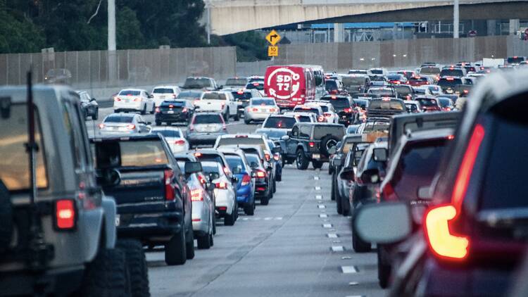 Cars in traffic Cars in traffic