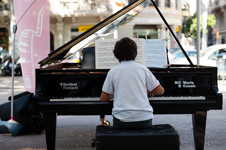 Barcelona s'omple de pianos