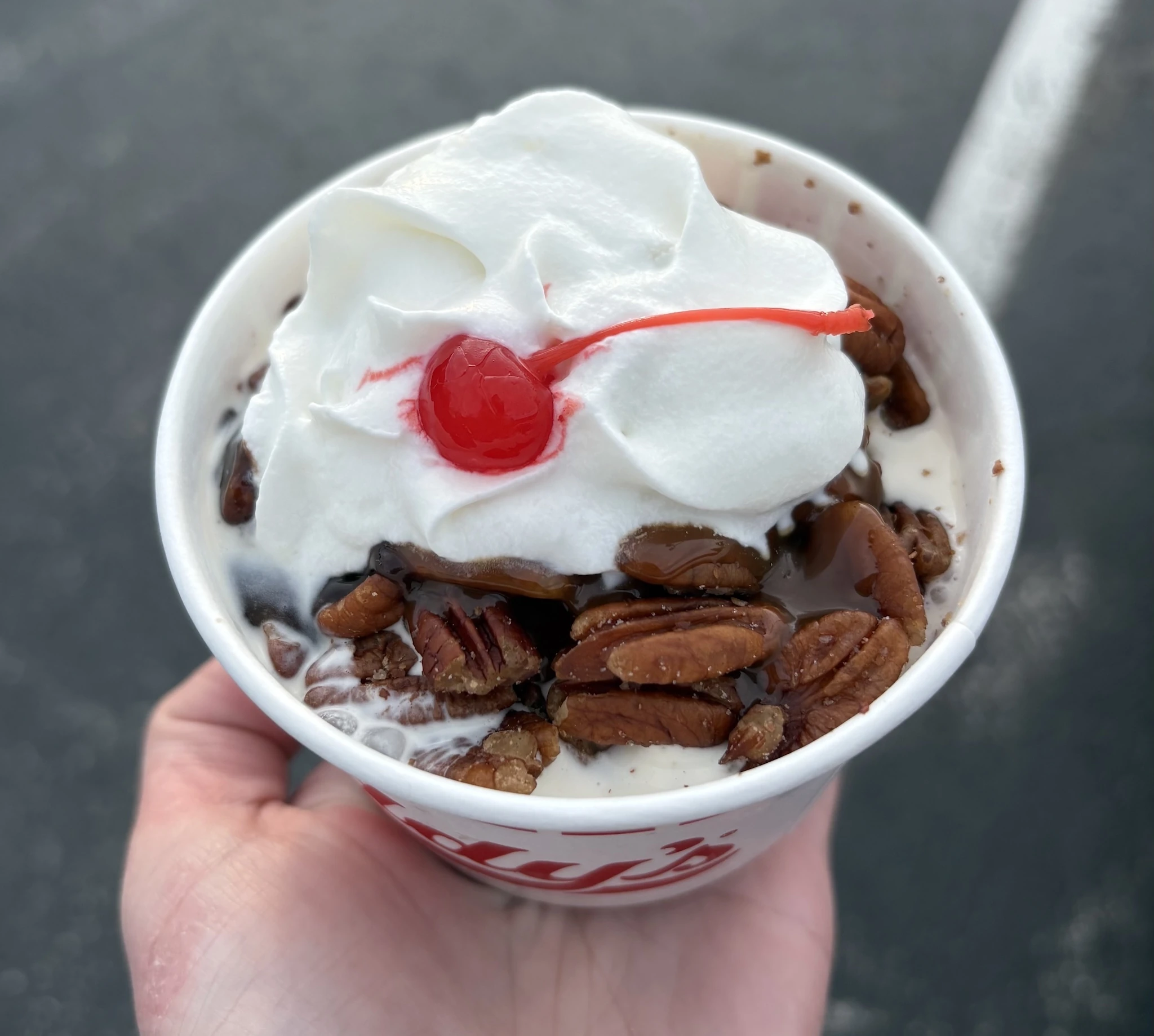 Turtle Sundae from Freddy&rsquo;s Frozen Custard & Steakburgers
