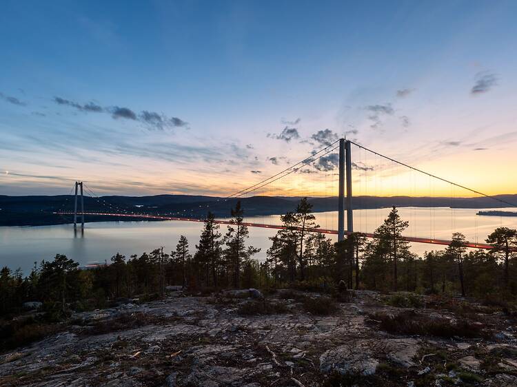 Kolla in Högakustenbron Kolla in Högakustenbron