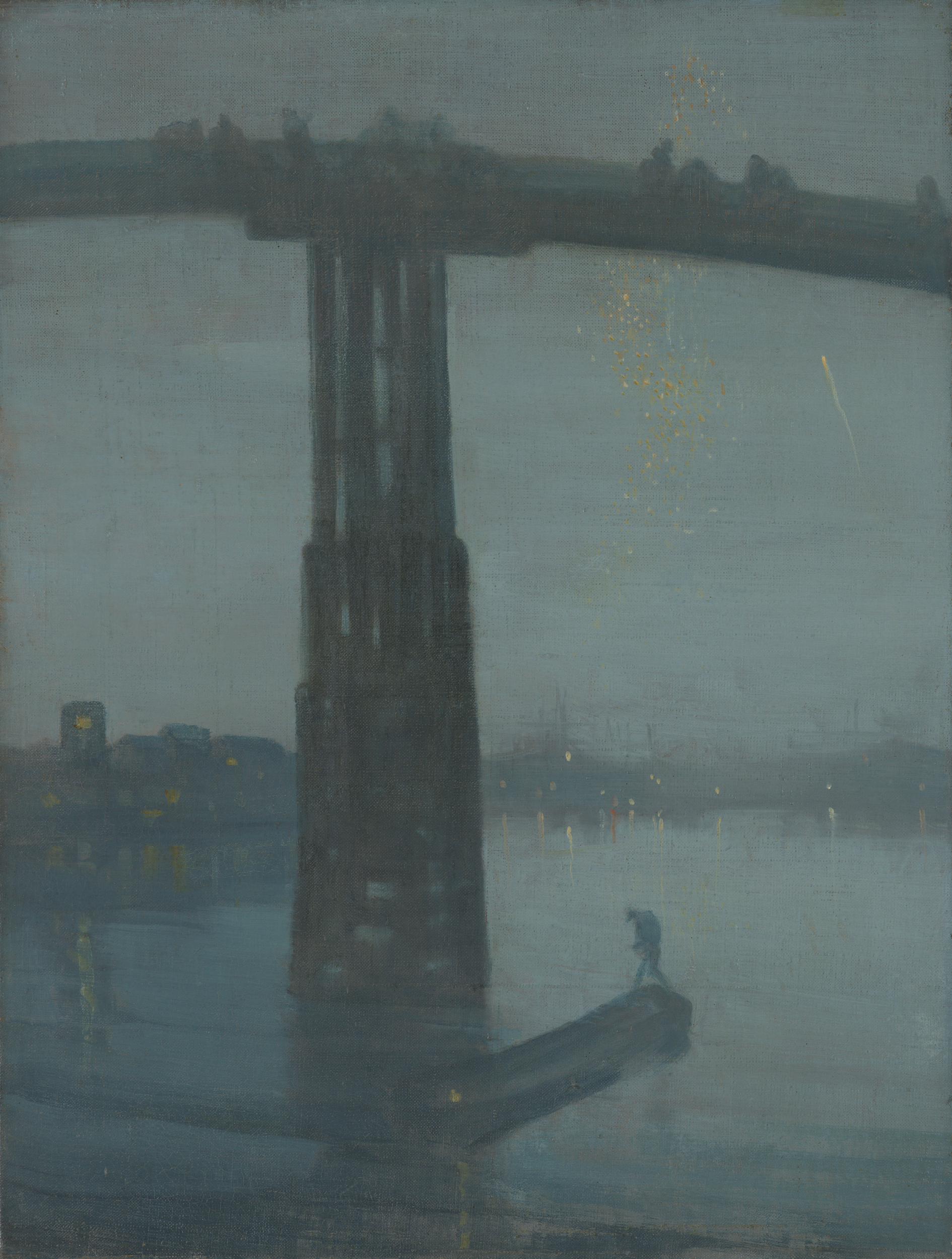 James McNeill Whistler, ‘Nocturne: Blue and Gold - Old Battersea bridge’