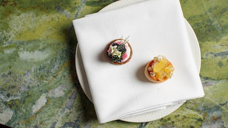 A dish served at the Food & Fun Festival 2026 in Iceland