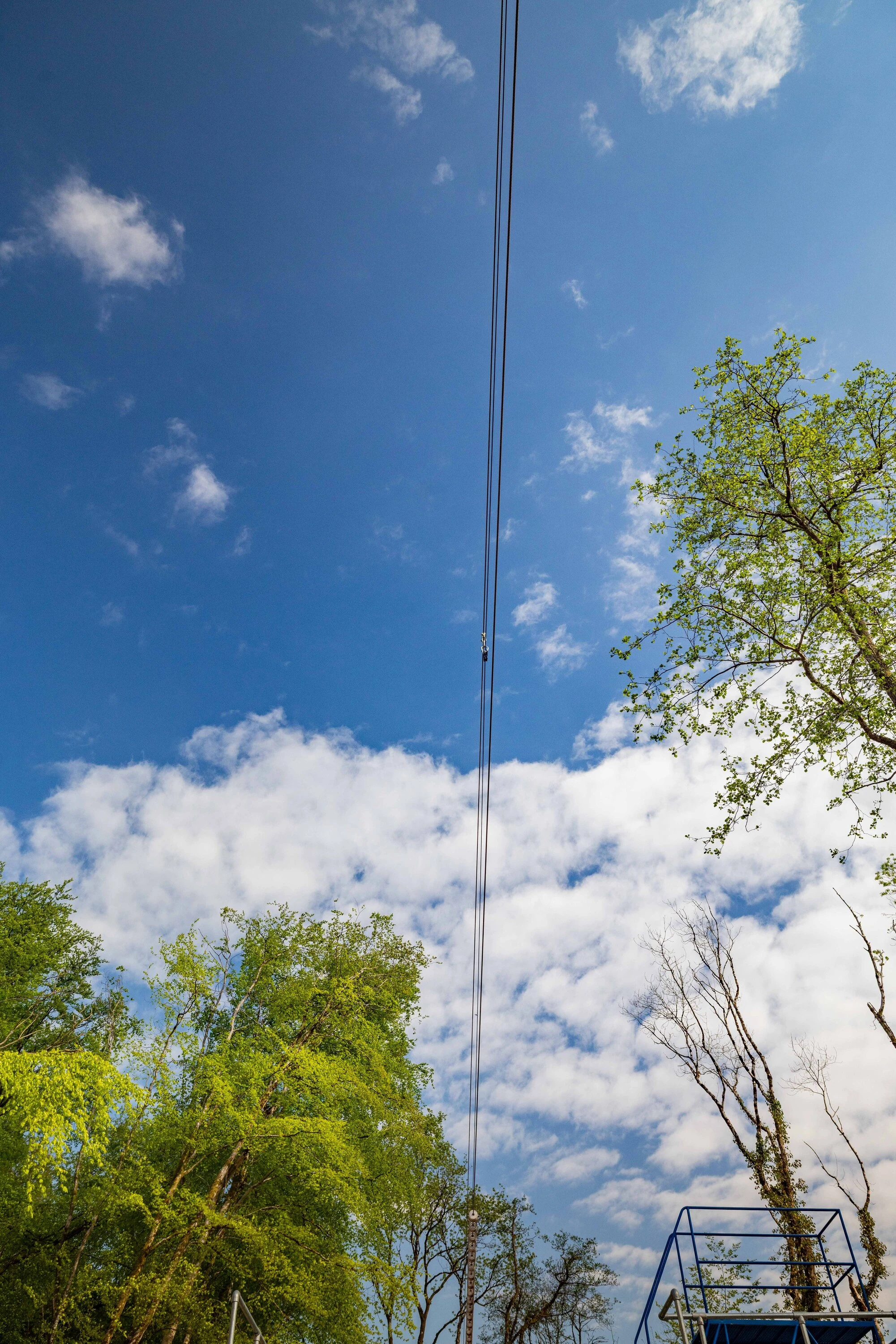 Steep Ravine, a new zip line at Bluestone National Park Resort