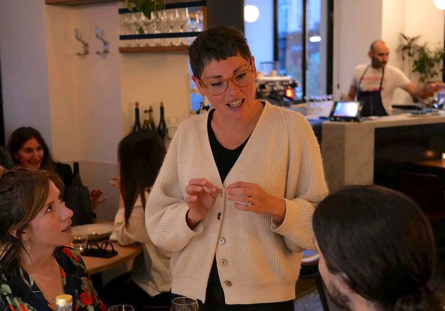 Justine Passerini en salle
