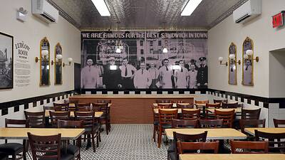 Katz’s just reopened a secret dining room that's been hidden for eight decades