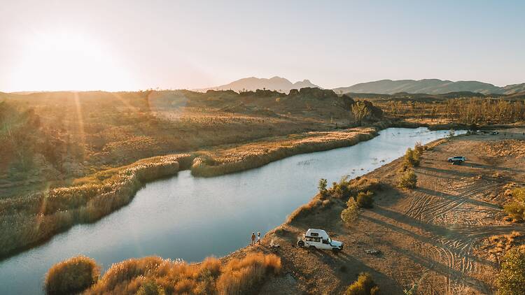 Finke River Finke River with campground