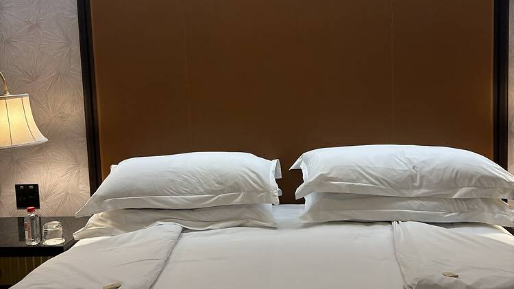 Bed at Peermont D'oreale Grande Hotel 