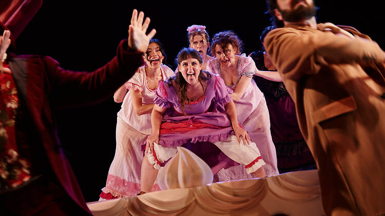A scene from Bloomshed's 'Pride and Prejudice'.