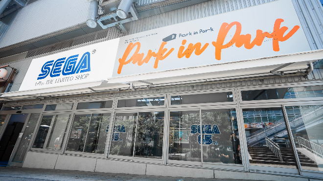 MARKPAKIN サイン入り　POP UP STORE TOKYO This exclusive Sega pop-up store is now in Tokyo for one week only