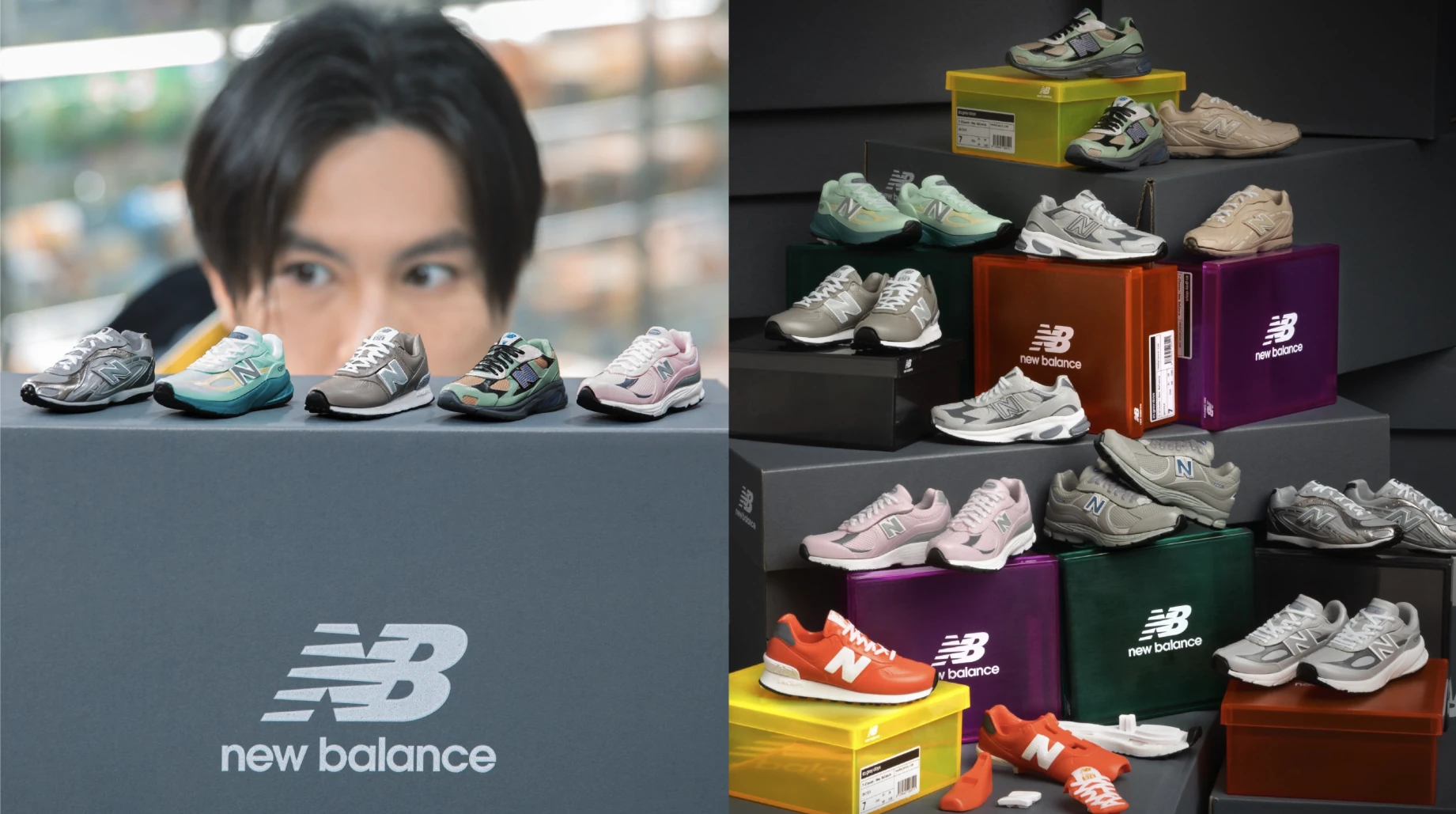 7-Eleven x New Balance mini sneaker blind box series