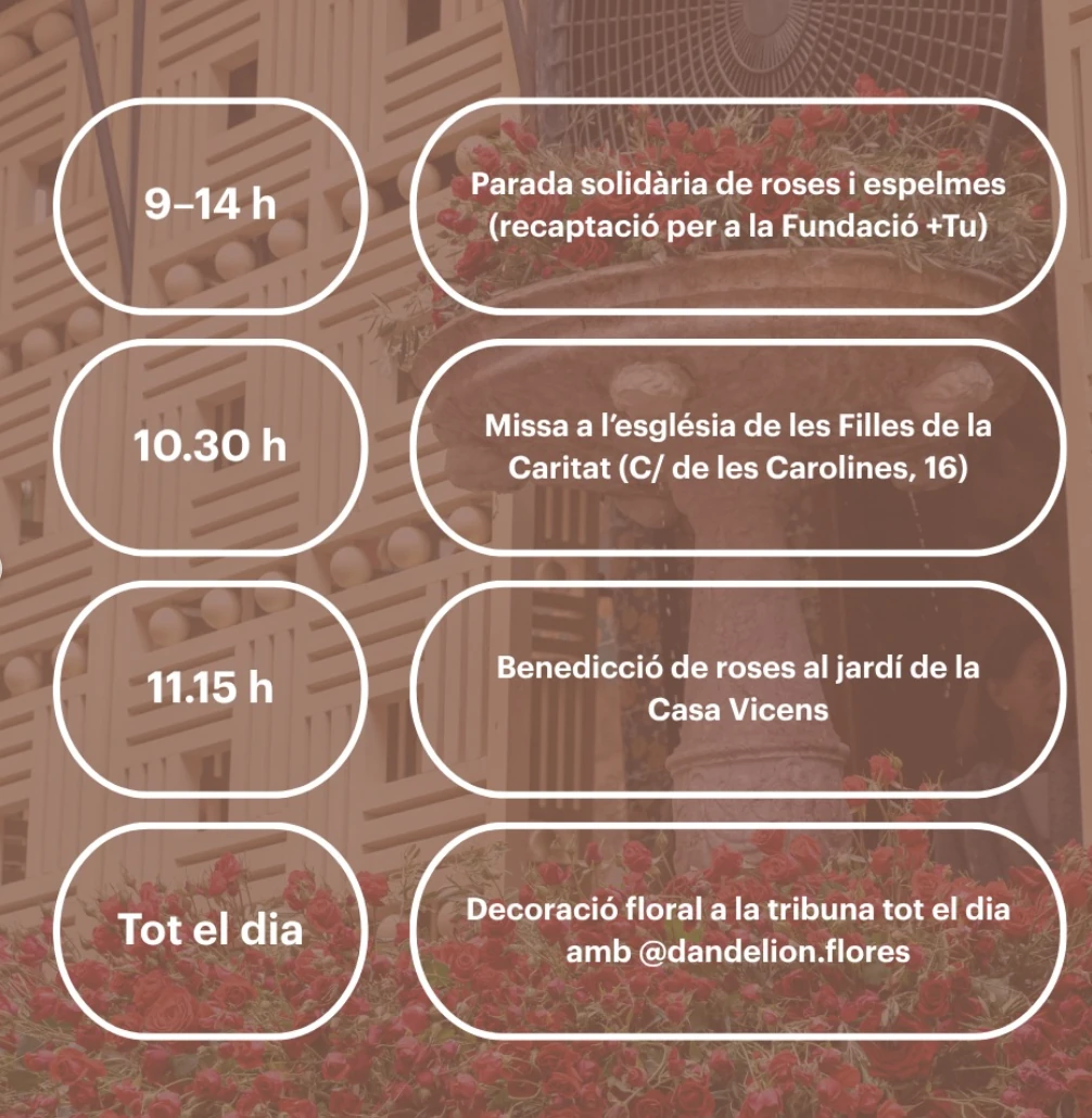 Santa Rita a la Casa Vicens