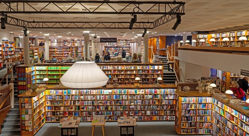 The Blackwell&rsquo;s Bookshop in Oxford