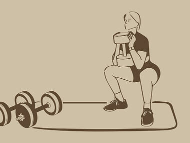 Vá passear, mas só depois de treinar