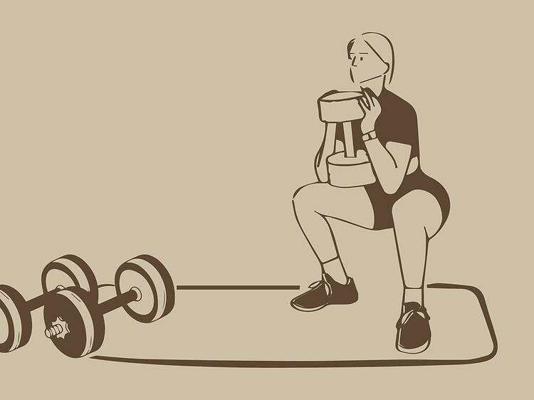 Vá passear, mas só depois de treinar