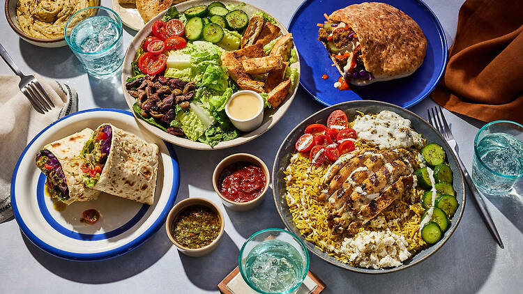 Bowls, salads, pittas and wraps from Rōti Modern Mediterranean