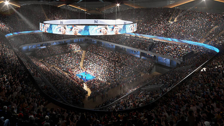 Render of the inside of London Colosseum Render of the inside of London Colosseum
