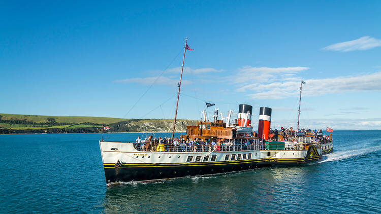 The world’s oldest seagoing paddle steamer is coming to the Thames