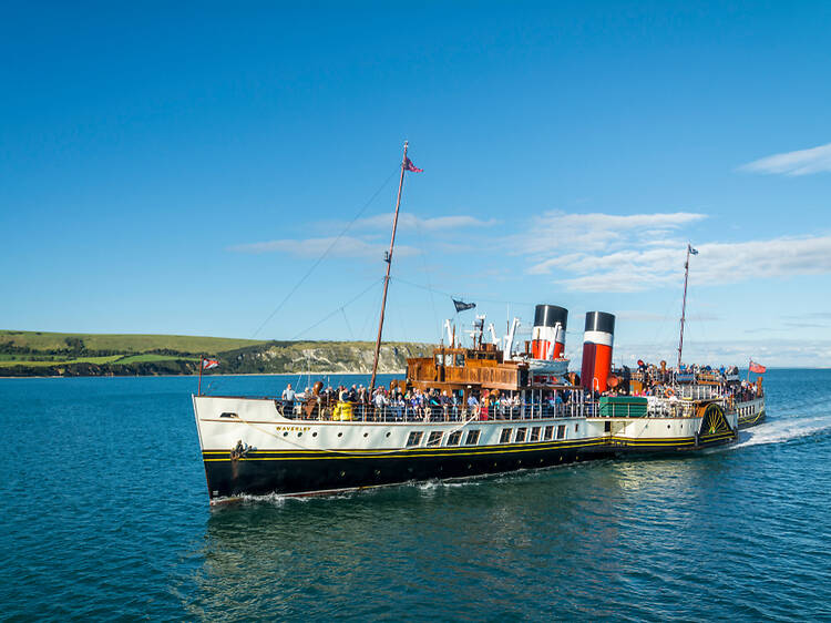 The world’s oldest seagoing paddle steamer is coming to the Thames