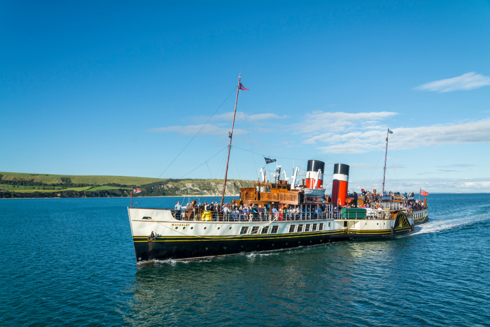 The world's oldest seagoing paddle steamer is coming to the Thames