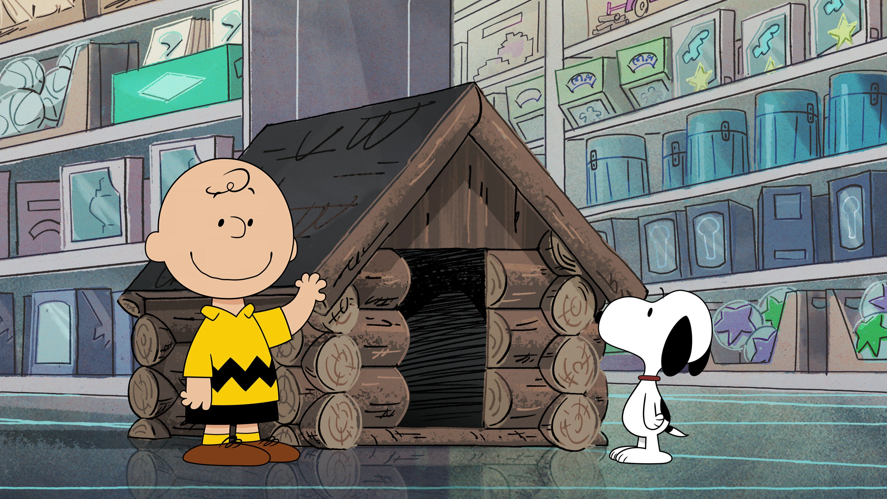 Charlie Brown and Snoopy in 'Snoopy Presents: There&rsquo;s No Place Like Home, Snoopy'