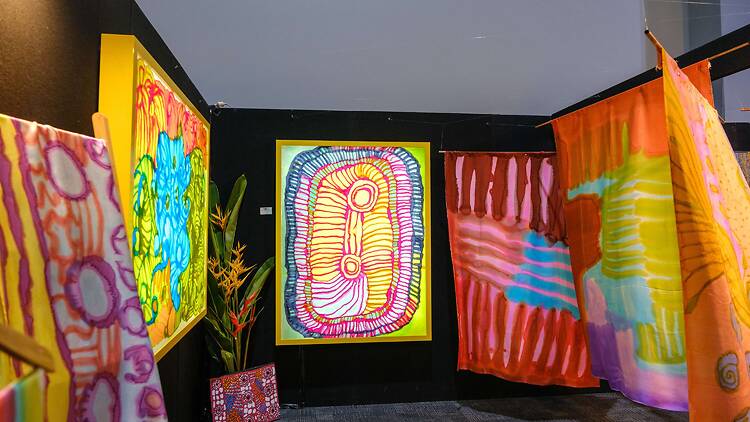 Darwin Aboriginal Art Fair Aboriginal art in exhibition