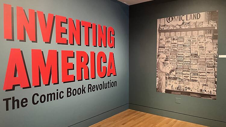 “Inventing America: The Comic Book Revolution” at the Skirball Cultural Center.
