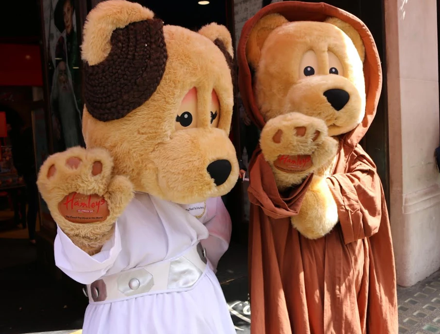 Jedi bears, Hamleys Regent St, 2026