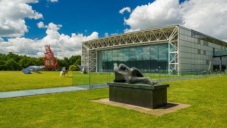 Exterior of Sainsbury Centre Exterior of Sainsbury Centre