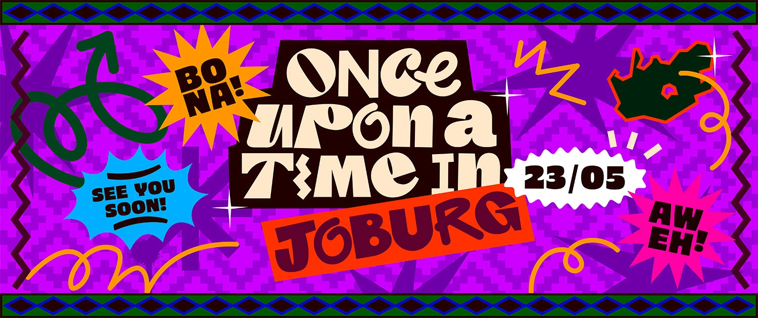 Once Upon A Time In Joburg Poster
