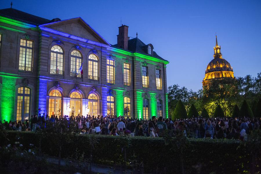 Museum at night