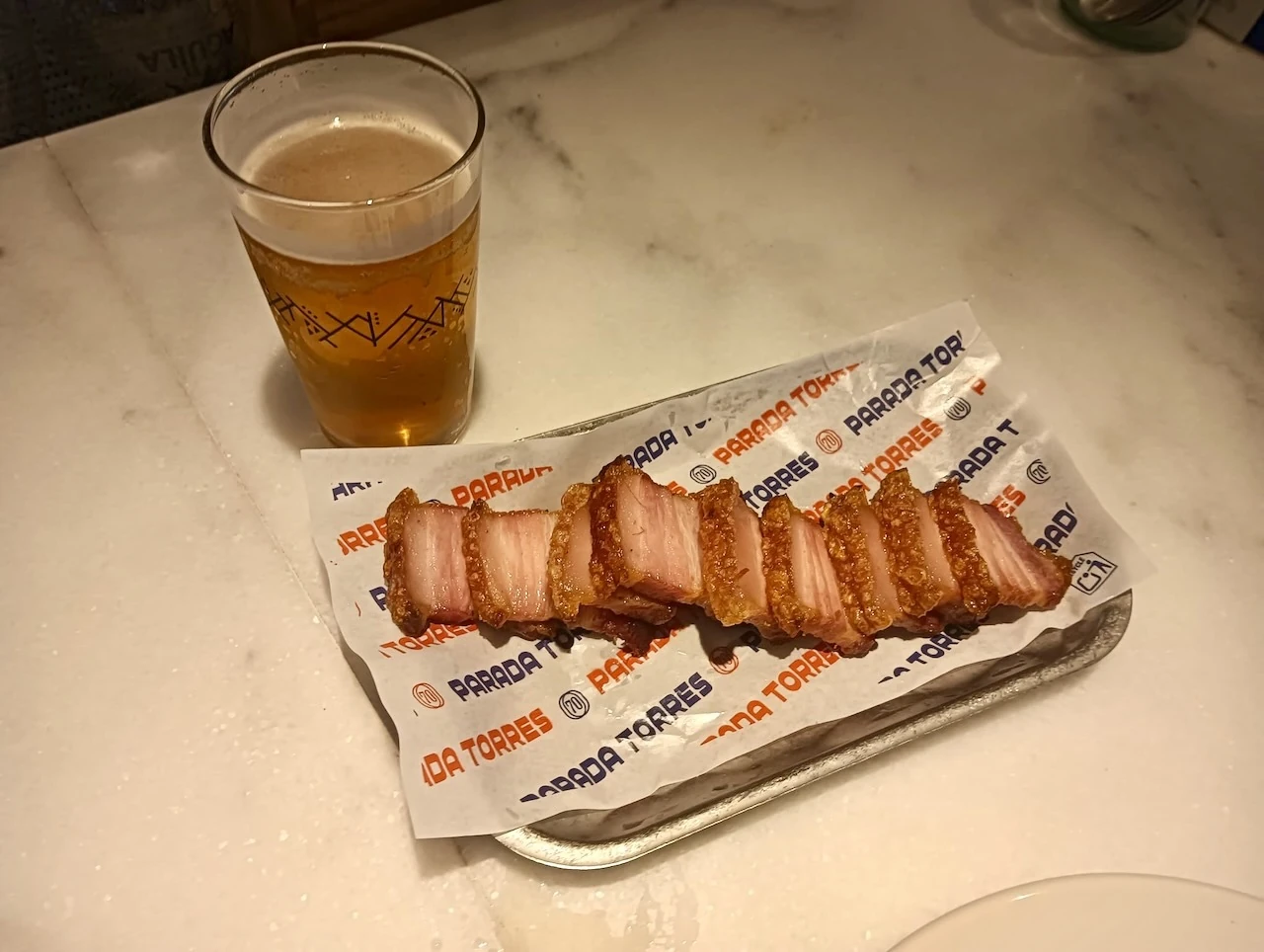 Parada Torres, Barcelona... &iexcl;Torreznos! 