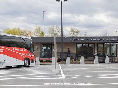 Logan Airport in Boston is launching the first remote TSA terminal in the US