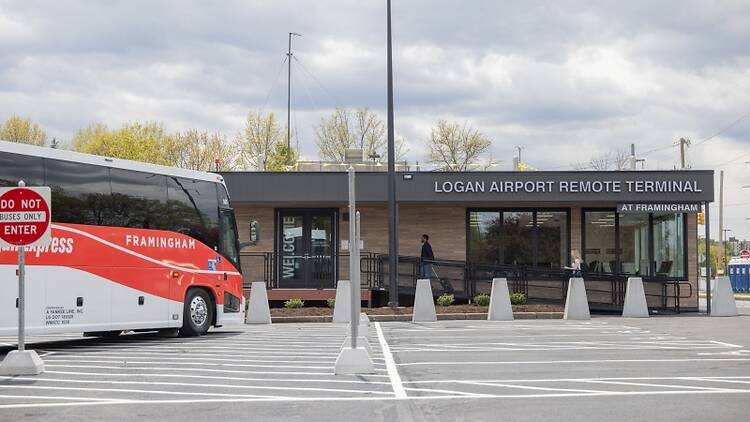 Logan Airport Remote Terminal. Logan Airport Remote Terminal.