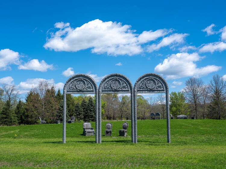 Get lost in time—and devour a prehistoric feast—at Storm King’s new exhibitions