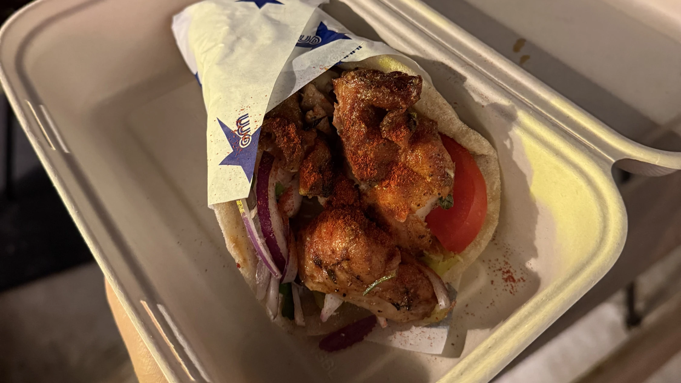 Chicken pitogyro, Olympic Meats