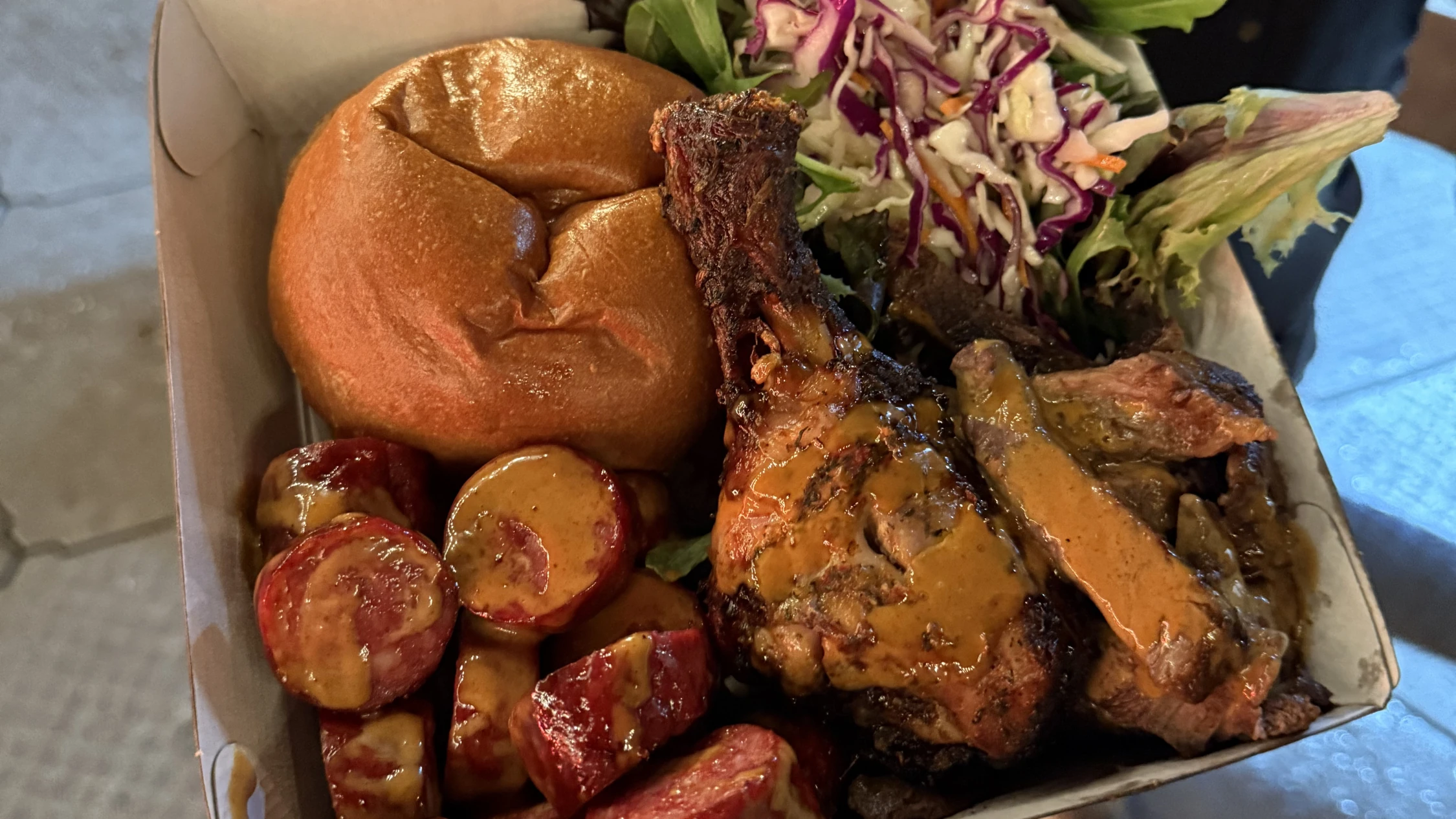 Flame meat box, Brazilian Flame