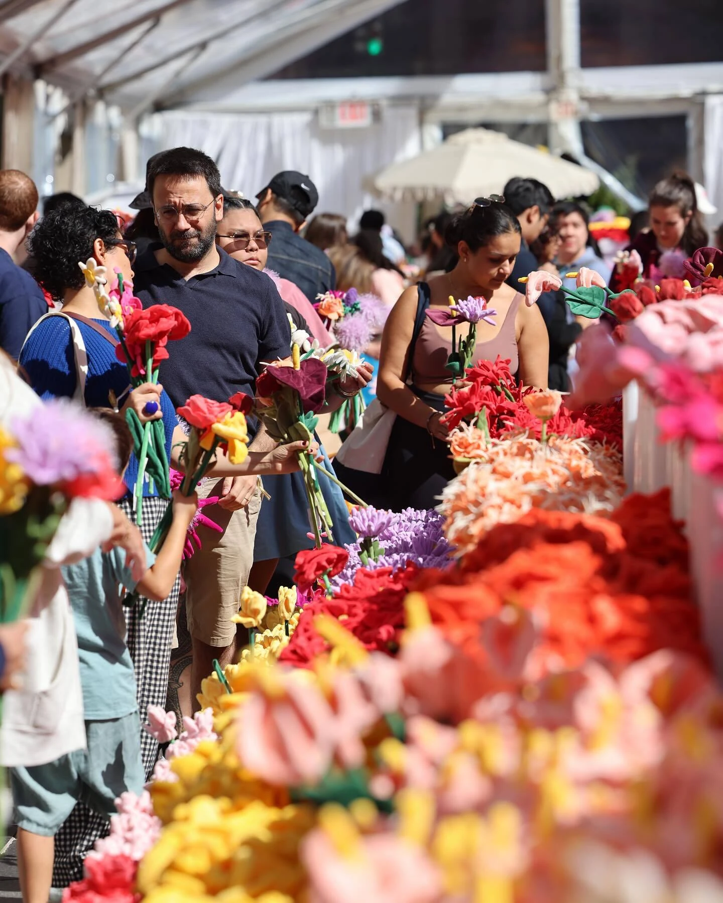 Flower Market at Rockefeller Center 